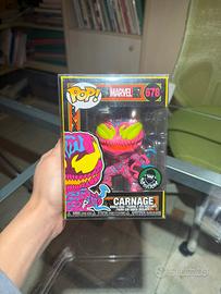 Funko pop carnage #678 black light PopCultcha
