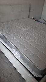 Letto matrimoniale contenitore piu matersso memory