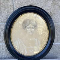 Antico ritratto fine 800 inizio 900.