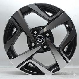 4 cerchi lega hyundai i10 new r15 lt6136