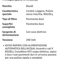 L'aspirapolvere  lavapavimenti 