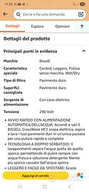 L'aspirapolvere  lavapavimenti 
