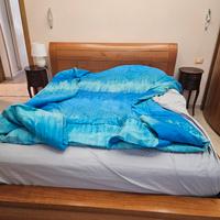 letto matrimoniale contenitore con materasso  