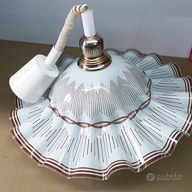 Lampadario da soffitto per cucina in vetro