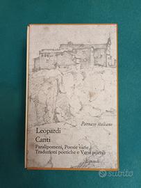 Parnaso Italiano - Leopardi - Canti