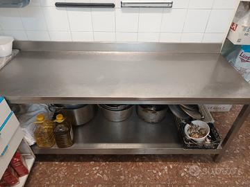 tavolo acciaio inox 