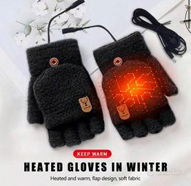 Guanti Riscaldati USB con Controllo Temperatura