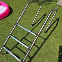 Scaletta piscine interrate perfetta inox