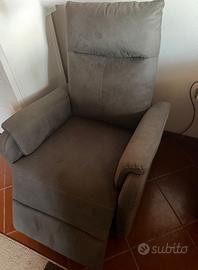 Poltrona reclinabile elettrica