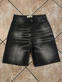pantaloncini brillantinati uomo