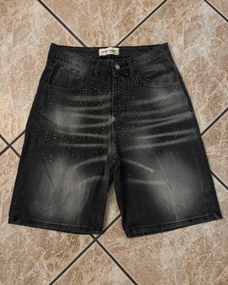 pantaloncini brillantinati uomo