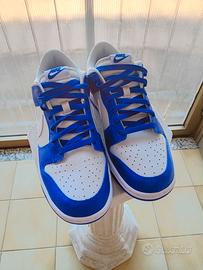 Sneakers Dunk Low bianco/blu