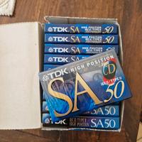 Cassette TDK- SA 50 high position