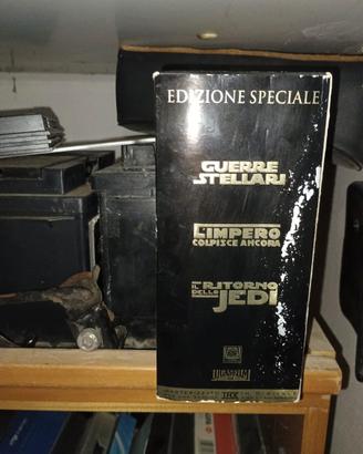 Trilogia Guerre stellari Vhs edizione speciale