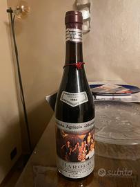 Bottiglia Barolo 1982
