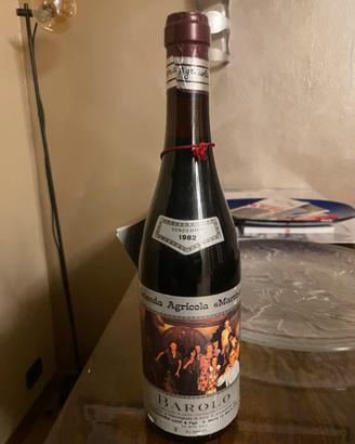 Bottiglia Barolo 1982