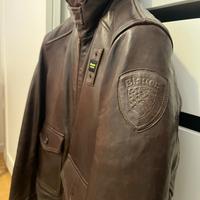 Blauer in vera pelle