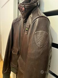 Blauer in vera pelle