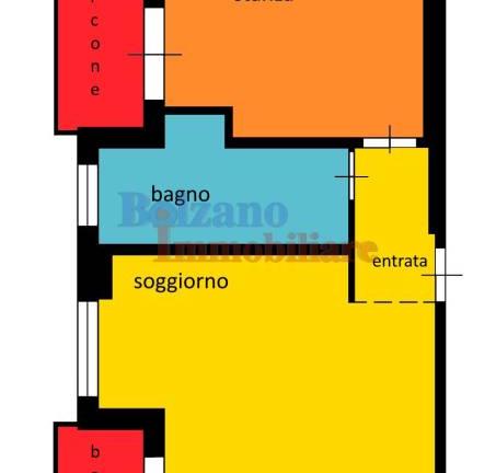 Bilocale a Bolzano in vi a Riva del Garda