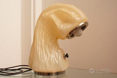 Lampada da tavolo Mazzega Nason Osso Design '70