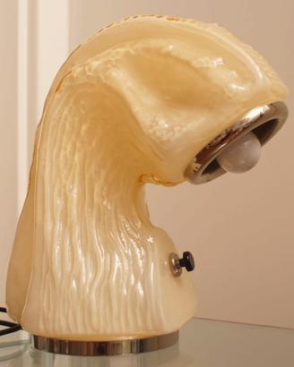 Lampada da tavolo Mazzega Nason Osso Design '70