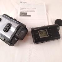 action cam Sony HDR-AS50 lenti Zeiss 2.8f
