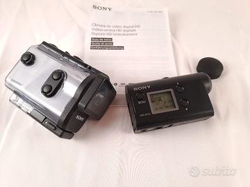 action cam Sony HDR-AS50 lenti Zeiss 2.8f