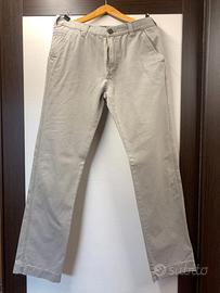 Pantaloni leggeri beige