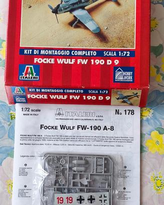 3 kit aerei scala 1:72 ITALERI