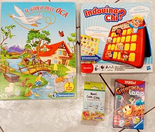 4 GIOCHI PER BAMBINI 