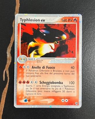 Pokémon Typhlosion ex 99/100 Holo PL