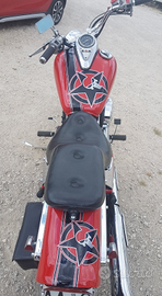 Moto custom kawasaki VN800