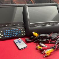 Car Cinema" Il Kit 2 Display Lcd 9" DVD / CD