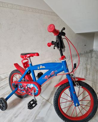 bicicletta bambino spiderman 14