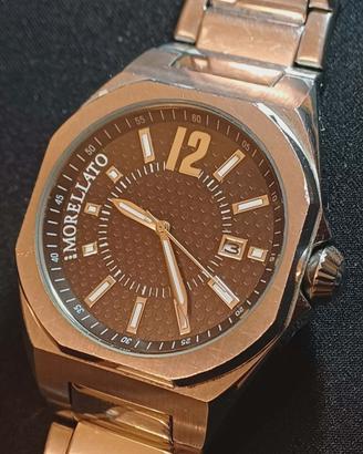 OROLOGIO DA POLSO UOMO MORELLATO IN ACCIAIO