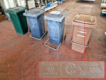 2 pattumiere da 120lt usate