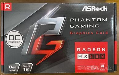 ASRock Phantom Gaming Radeon RX 580 8GB (GDDR5)