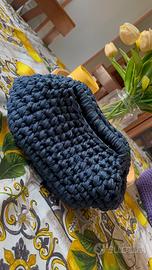 Clutch bag “Blu Navy”