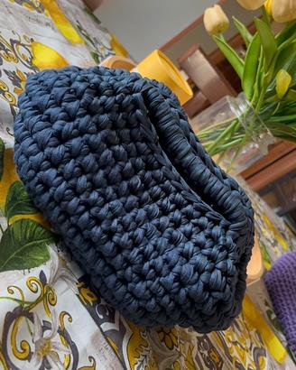 Clutch bag “Blu Navy”