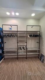 Arredo negozio modulare per sport o boutique