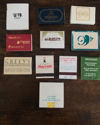 Piccola collezione cerini vintage - Fillumenismo