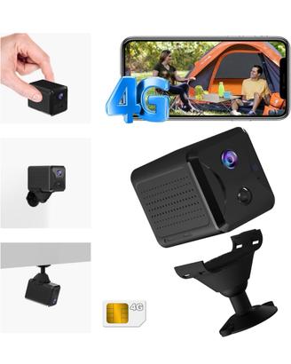 UCOCARE Mini Telecamera con SIM 4G da Interno Senz
