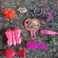 Spazzola Bratz e altri piccoli giochi per bambina 