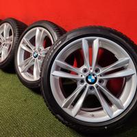 Cerchi BMW Serie 3 4 X1 X2 Gomme inverna 225 45 18