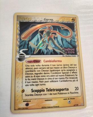 Deoxys Specie Delta - Ex  Fantasmi di Holon