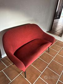 Divanetto 2 posti design vintage anni ‘50’60