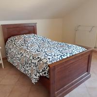 Letto singolo arte povera 