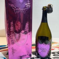 Dom perignon bottiglia vuota lady gaga 2008 + box