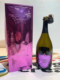 Dom perignon bottiglia vuota lady gaga 2008 + box