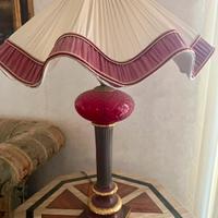 Lampada in vetro di murano anni 70 altezza 90